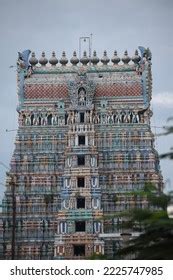 Srivilliputhur Andal Temple Tower Tamil Nadu Stock Photo 2225747985 ...