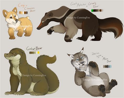 Bear hybrid characters (ENDED) by Bear-hybrid on DeviantArt