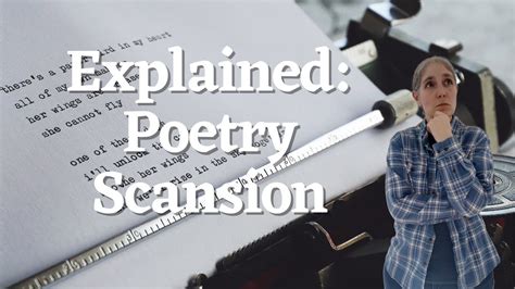 Scansion in Poetry: Definitions and Examples of Stressed and Unstressed Meters Explained - YouTube