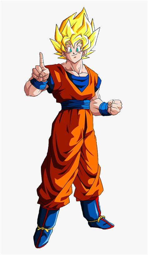 Transparent Goku Clipart - Goku Super Saiyan Goku Full Body , Free Transparent Clipart - ClipartKey