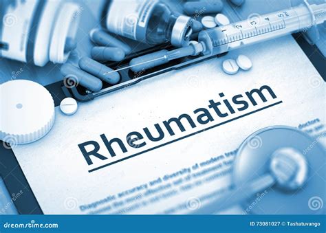 Rheumatism Diagnosis. Medical Concept. Stock Image - Image of immune, blur: 73081027