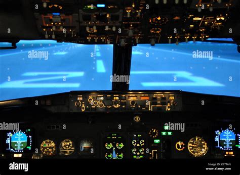 Flight Simulator Synthetic Training Device Stock Photo - Alamy