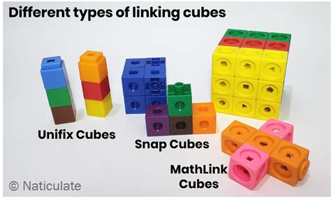 The Complete Illustrated Guide to Linking Cubes / Snap Cubes / Multilink Cubes and more - Naticulate