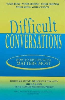 Difficult Conversations, Douglas Stone - Shop Online for Books in Australia