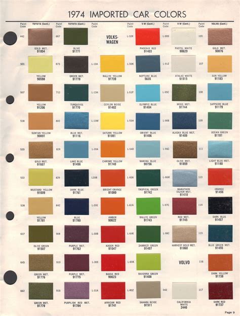 ️Vintage Vw Paint Colors Free Download| Gambr.co