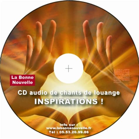 CD de louange et adoration: INSPIRATIONS - Boutique Chrétienne La B...