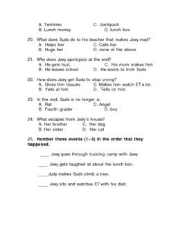 Fourth Grade Rats Test by Mr. Z | Teachers Pay Teachers