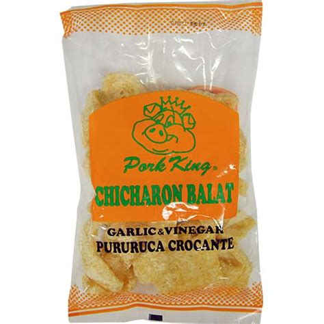 Pork King Chicharon Garlic & Vinegar 60g - Akabane Bussan