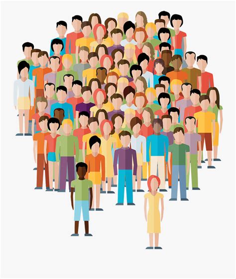 Crowd Clipart Transparent Person - Crowd Of People Clipart Png , Free Transparent Clipart ...