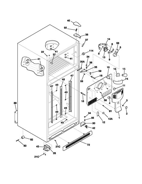 Frigidaire Refrigerator Parts Manual