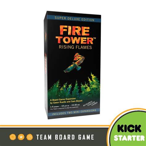 Fire Tower: Rising Flames Super Deluxe Expansion (Kickstarter) - Team Board Game