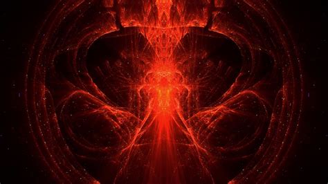 Red Fractal Glow HD Trippy Wallpapers | HD Wallpapers | ID #59321