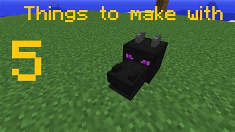 Minecraft: 5 THINGS TO MAKE WITH DRAGON HEADS - YouTube