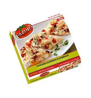 Fazoli's Flatbread Chicken Alfredo | SupermarketGuru