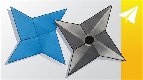 How to Make an Easy Origami Ninja Star - YouTube