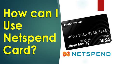 How can I use a Netspend card? - YouTube