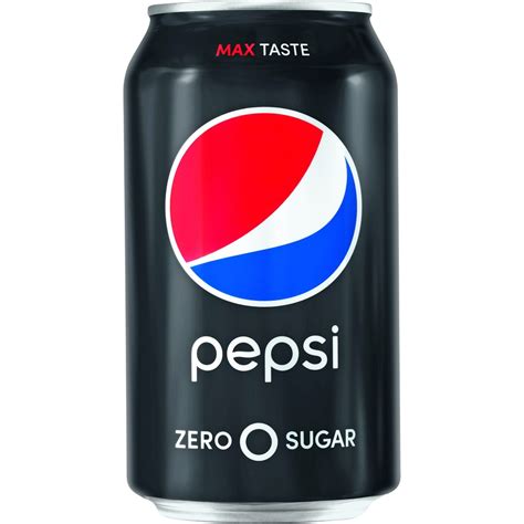 PEP102982 - Pepsi Max Zero Calorie Cola - Ready-to-Drink - 12 fl oz (355 mL) - Can - 12 / Pack ...