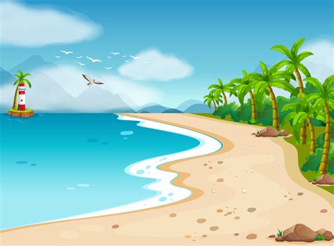 Ocean Horizon Free Vector Art - (550 Free Downloads)