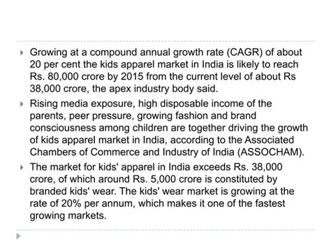 Apparel industry sectoral analysis - ppt 1