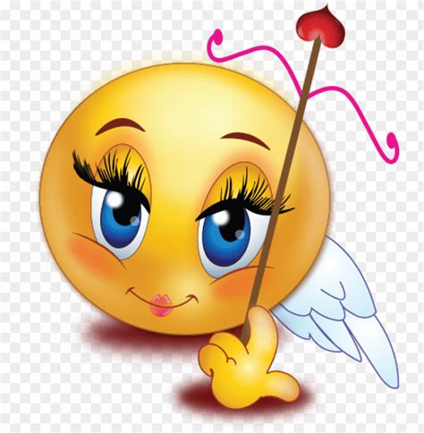 Smiley Emoji Emot- Angel Girl Emoji PNG Transparent With Clear Background ID 154081 | TOPpng