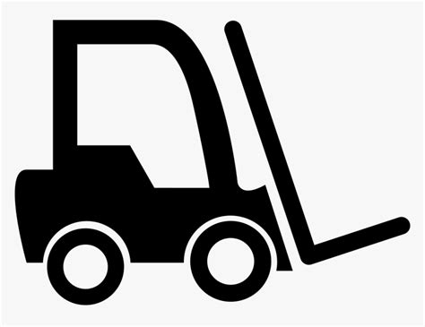 Svg Black And White Forklift Clipart Svg Forklift Icon Png | Images and Photos finder