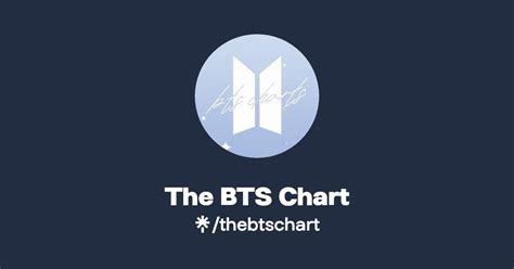 The BTS Chart | Twitter, Instagram | Linktree