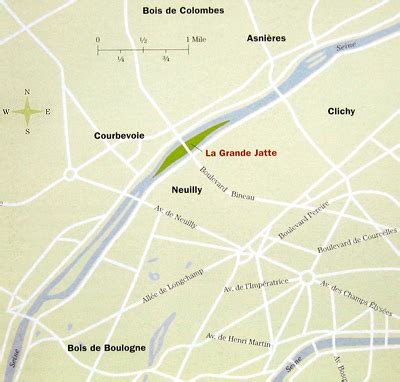 Map of La Grande Jatte