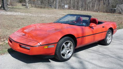 1989 Chevrolet Corvette Convertible at Kansas City Spring 2015 as T86 ...