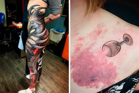 This Instagram Page Shares 50 People That Decided To Ink Themselves With Crazy Tattoos | Bored Panda