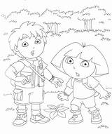 Free Go Diego Coloring Pages  Kids Printable coloring Dora sketch template