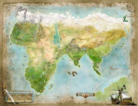 The World Of Hyboria Conan Fantasy World Map Conan Th - vrogue.co