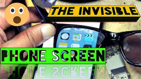 The Invisible phone screen - Tech 📱👀A new level of privacy! OMG- All in ...