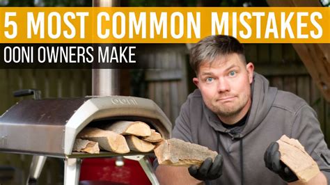 OONI PIZZA OVEN TIPS - 5 Common Mistakes Ooni Owners Make - YouTube