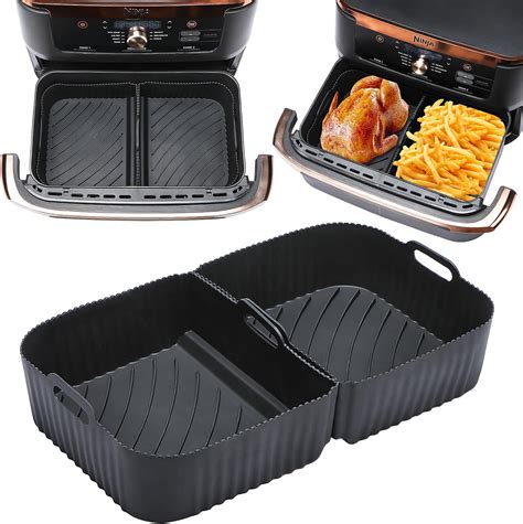 Ninja Air Fryer Silicone Liners，Large Air Fryer Liners for Ninja ...