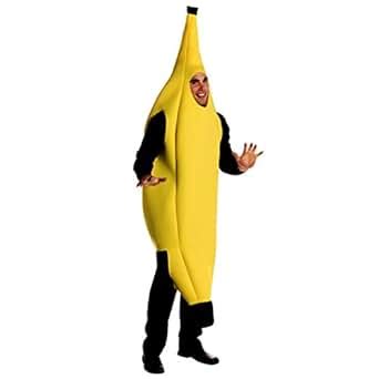 Amazon.com: Quesera Men's Banana Deluxe Adult Banana Suit Funny Christmas Adult Costumes: Clothing