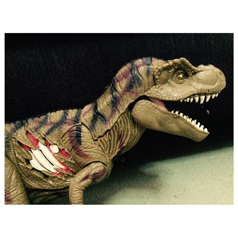 Rare Hasbro Jurassic Park 3 III Dinosaurs Tyrannosaurus Rex T-rex Huge ...