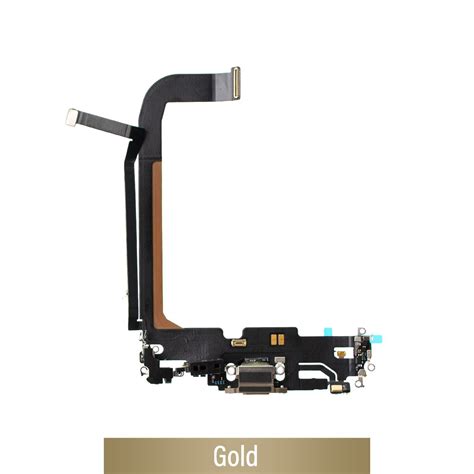 Charging Port for iPhone 13 Pro Max – Gold – Smart Station Wholesale