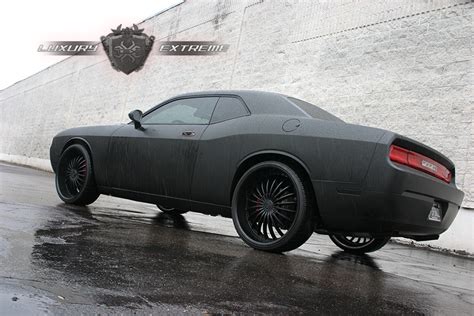 dodge challenger, matte black challenger, matte black car, matte black ...