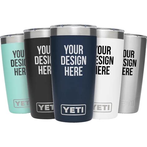 Printed Yeti Rambler Tumblers (10 Oz.) | Travel Mugs | Insulated Travel ...