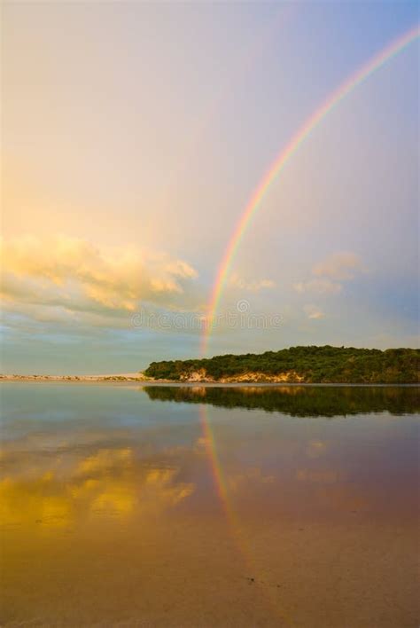 Rainbow Sunrise stock photo. Image of landscape, clouds - 17037344