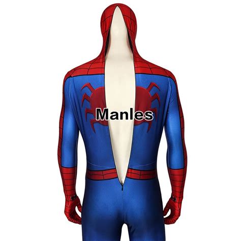 Cosplay Costume From Game Ps4 Spider-Man Spiderman