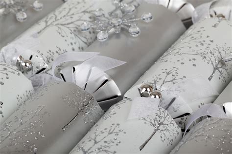 Silver Christmas Crackers Free Stock Photo - Public Domain Pictures