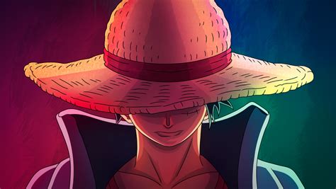 1360x768 Resolution One Piece HD Luffy Cool Art Desktop Laptop HD Wallpaper - Wallpapers Den