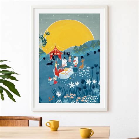 Summer Party in the Moomin Valley Poster — Made of Sundays