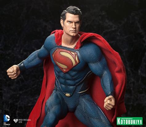 welovetoys: News: Man of Steel Superman ARTFX Statue from Kotobukiya