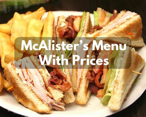 McAlister’s Menu With Prices (Updated July 2023) - Modern Art Catering