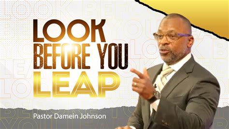 Look Before You Leap – Seabrook SDA Church