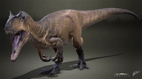 Jacob Baardse - Allosaurus fragilis - The Isle