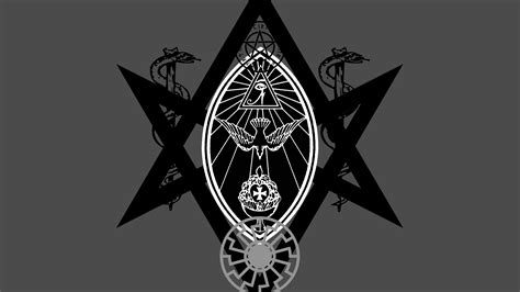 Occult Symbols combined in Photoshop (1920×1080) – gogambar