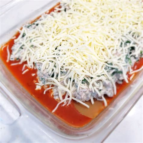 Easy Spinach and Meat Lasagna with No-Boil Noodles | Time for the Table